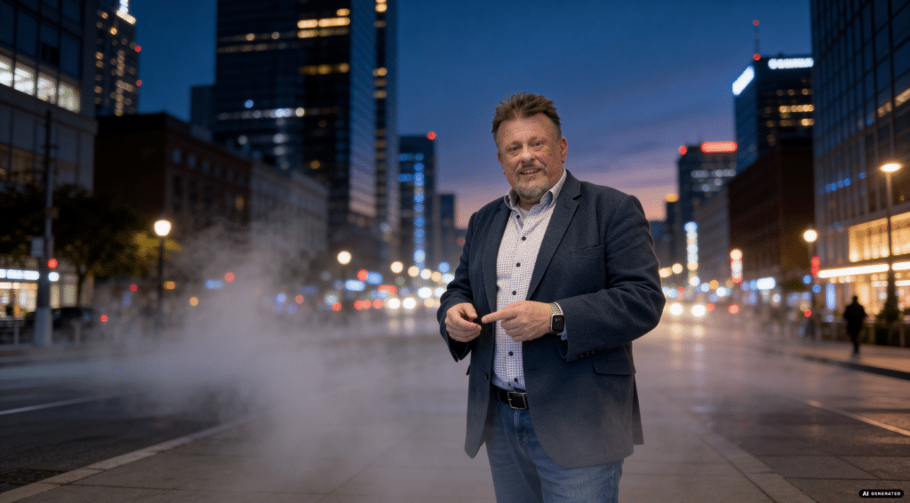 Marc Perl-Michel, Keynote-Speaker, Branding, Happy Place, Avocado-Prinzip • KI generiertes Bild